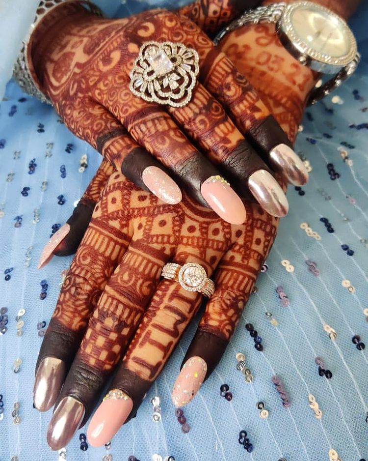 bridal-nail-art-designs